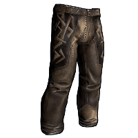 Buy Rust burlap trousers Desert Beast Burlap Pants skin