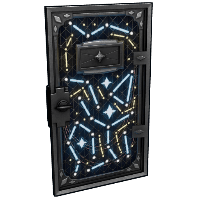 Buy Rust armored metal door Constellations Armored Door skin