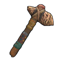 Buy Rust stone hatchet Tribal Stone Hatchet skin
