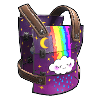 Buy Rust metal torso plate Rainbow Pony Chest Plate skin