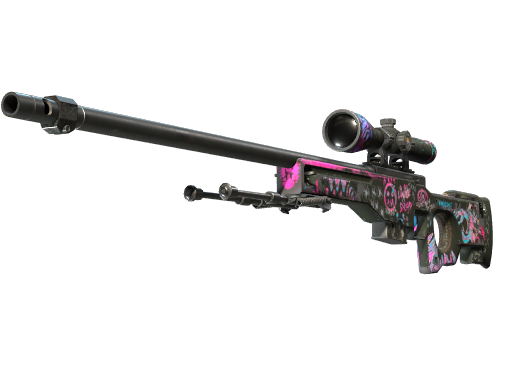 Buy CS2 sniper rifle StatTrak™ AWP | Fever Dream (Field-Tested) skin