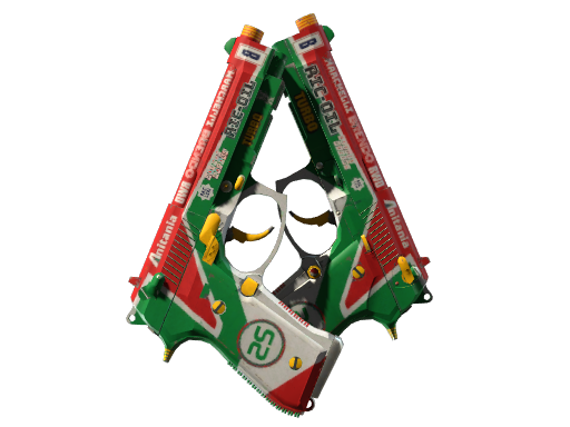 Buy CS2 pistol Souvenir Dual Berettas | Twin Turbo (Field-Tested) skin