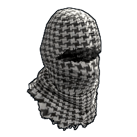 Buy Rust burlap headwrap SandPrince skin