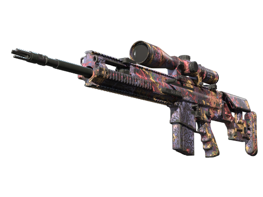 Buy CS2 sniper rifle StatTrak™ SCAR-20 | Poultrygeist (Field-Tested) skin
