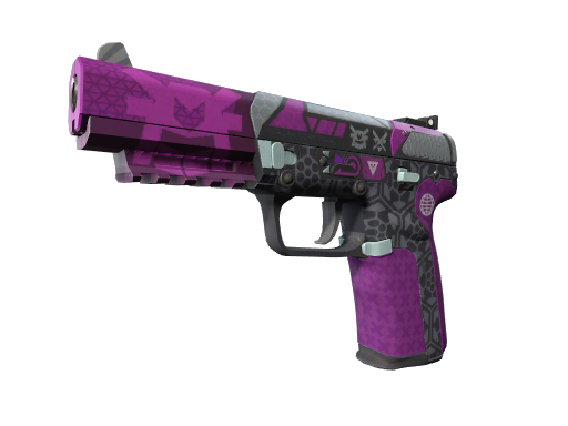 Buy CS2 pistol StatTrak™ Five-SeveN | Violent Daimyo (Minimal Wear) skin