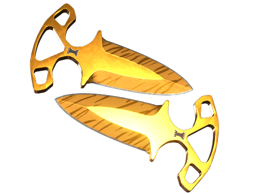 Buy CS2 knife ★ Shadow Daggers | Tiger Tooth (Minimal Wear) skin