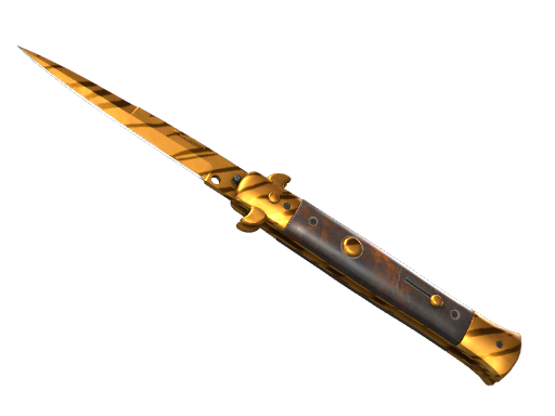 Buy CS2 knife ★ Stiletto Knife | Tiger Tooth (Minimal Wear) skin