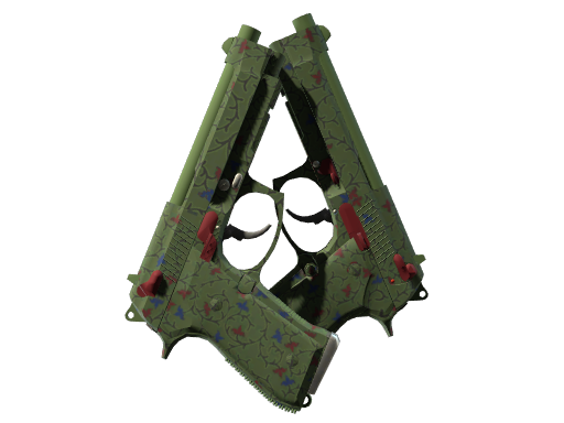 Buy CS2 pistol Souvenir Dual Berettas | Briar (Factory New) skin