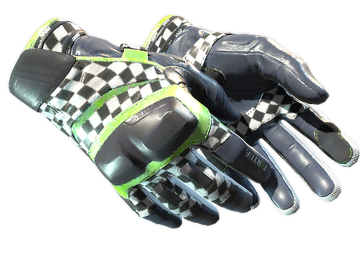 Buy CS2 gloves ★ Moto Gloves | Finish Line (Factory New) skin