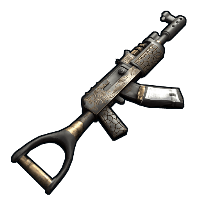 Buy Rust ak47u Darker than Dark skin