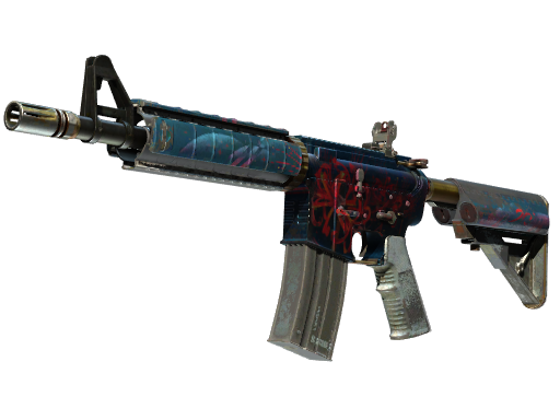 Buy CS2 rifle StatTrak™ M4A4 | Spider Lily (Battle-Scarred) skin
