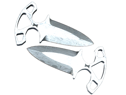 Buy CS2 knife ★ StatTrak™ Shadow Daggers | Damascus Steel (Factory New) skin