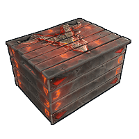 Buy Rust wooden box Molten Visage Small Box skin