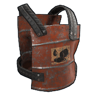 Buy Rust metal torso plate Oil Barrel Chest Plate skin