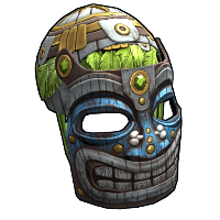 Buy Rust metal facemask Tiki Facemask skin