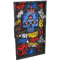 Buy Rust armored metal door Bombing Armored Door skin