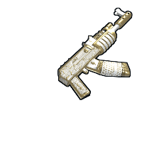 Buy Rust ak47u Thundergold AR skin