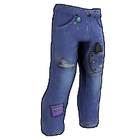Buy Rust burlap trousers Farmer Overalls Bottom skin