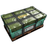 Buy Rust large wooden box Tools Supply Container skin