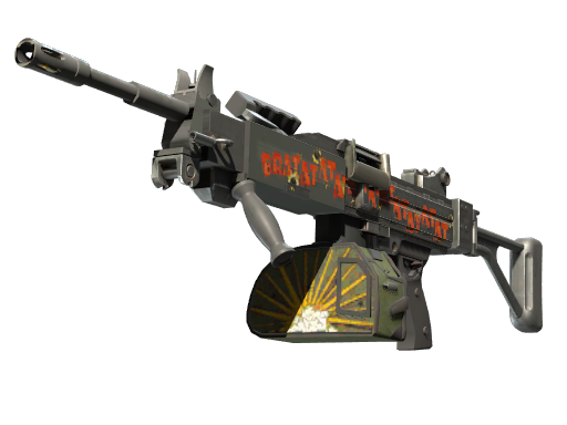 Buy CS2 machinegun Negev | Bratatat (Battle-Scarred) skin