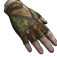 Buy Rust burlap gloves Firefighter Gloves skin