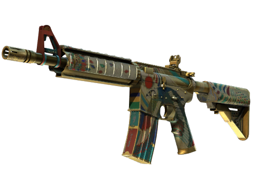 Buy CS2 rifle M4A4 | Eye of Horus (Well-Worn) skin