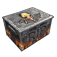 Buy Rust wooden box Tomb Storage Box skin