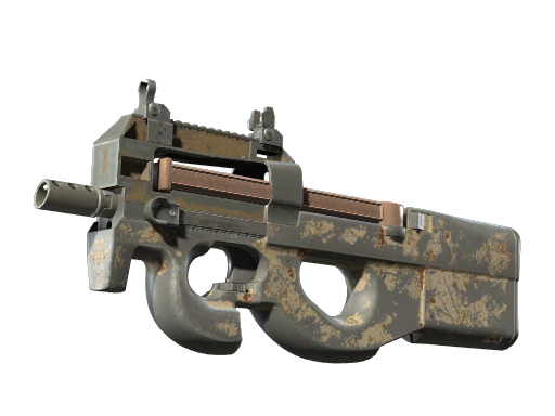 Buy CS2 smg P90 | Desert DDPAT (Battle-Scarred) skin