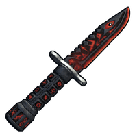 Buy Rust weapon Combat Knife from Hell skin
