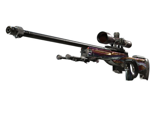 Buy CS2 sniper rifle StatTrak™ AWP | Chrome Cannon (Well-Worn) skin