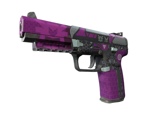 Buy CS2 pistol StatTrak™ Five-SeveN | Violent Daimyo (Field-Tested) skin