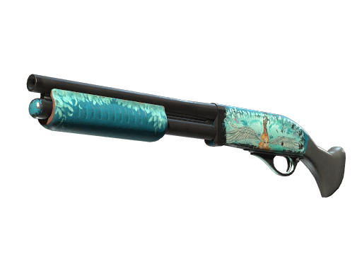 Buy CS2 shotgun Sawed-Off | Serenity (Field-Tested) skin