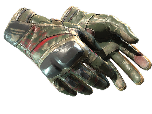 Buy CS2 gloves ★ Moto Gloves | 3rd Commando Company (Battle-Scarred) skin