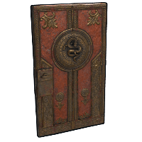 Buy Rust sheet metal door Dragon Relic Door skin