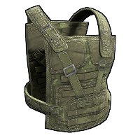 Buy Rust metal torso plate Forest Raiders Metal Chest Plate skin