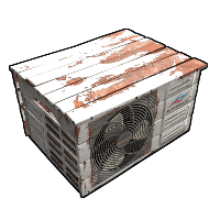 Buy Rust wooden box Air Conditioner Box skin