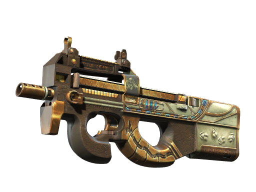 Buy CS2 smg P90 | ScaraB Rush (Well-Worn) skin