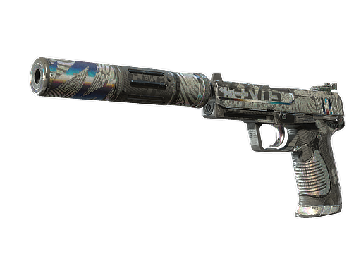 Buy CS2 pistol USP-S | Spiral Glitch (Battle-Scarred) skin