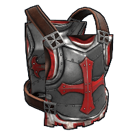 Buy Rust metal torso plate Knights Templar Chestplate skin