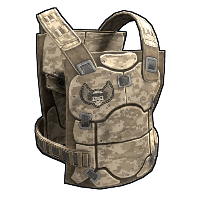 Buy Rust metal torso plate Desert Raiders Chest Plate skin