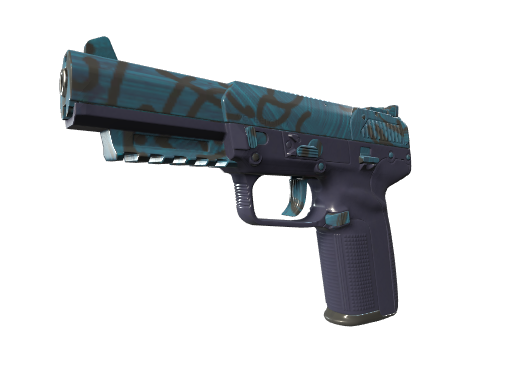 Buy CS2 pistol Souvenir Five-SeveN | Midnight Paintover (Factory New) skin