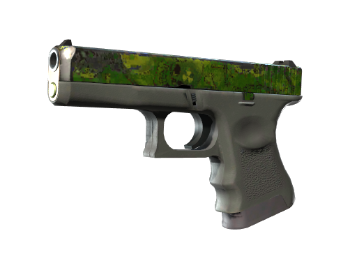 Buy CS2 pistol Glock-18 | Nuclear Garden (Battle-Scarred) skin