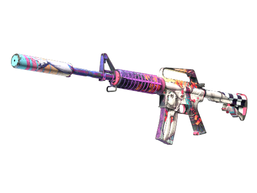 Buy CS2 rifle M4A1-S | Vaporwave (Well-Worn) skin
