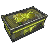 Buy Rust large wooden box Neon Sulfur Storage skin