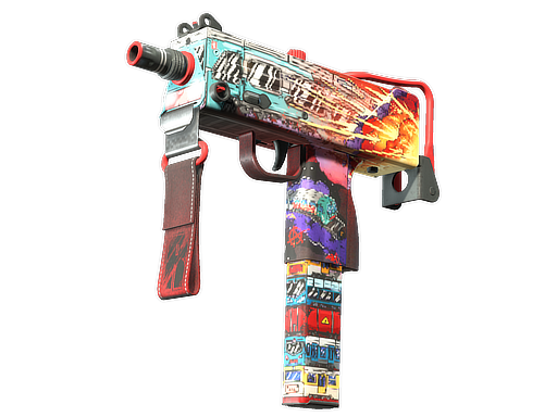 Buy CS2 smg MAC-10 | Derailment (Minimal Wear) skin