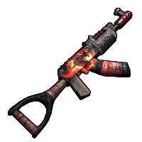 Buy Rust ak47u Jack O Lantern - AK47 skin