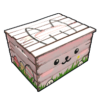 Buy Rust wooden box Easter Bunny Small Box skin