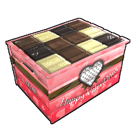 Buy Rust wooden box Small Chocolate Box skin