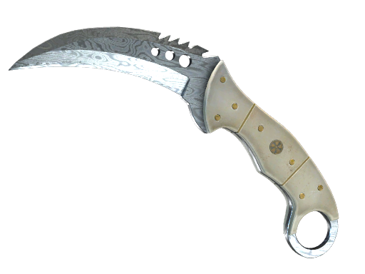 Buy CS2 knife ★ Talon Knife | Damascus Steel (Minimal Wear) skin