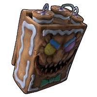 Buy Rust satchel explosives Possessed Gingerbread Satchel skin